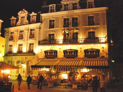 Saint Malo : Hotel France et Chateaubriand